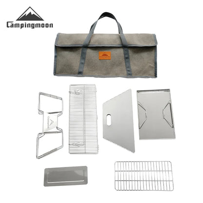 Portable Stainless Steel Barbecue Grill