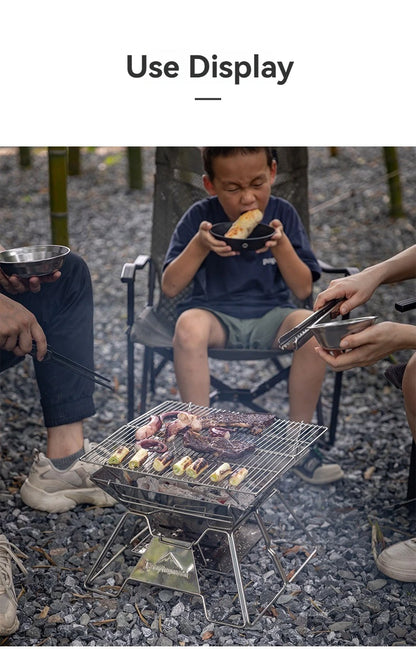 Portable Stainless Steel Barbecue Grill