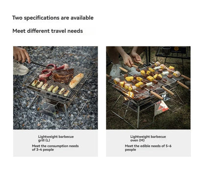 Portable Stainless Steel Barbecue Grill