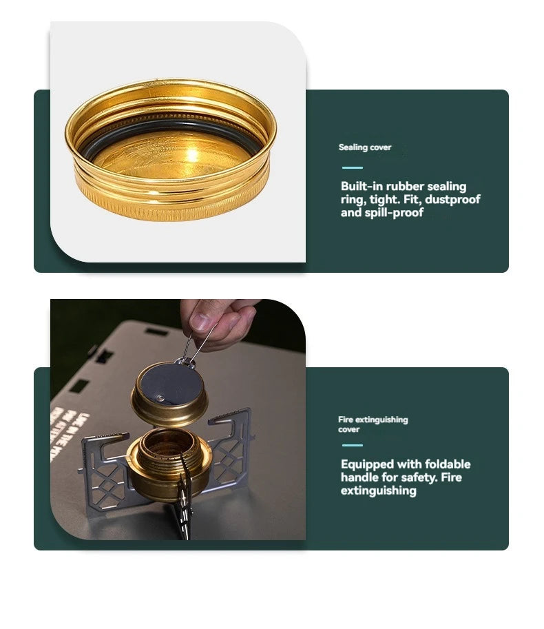 Alcohol Furnace For Camping