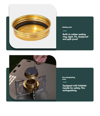 Alcohol Furnace For Camping