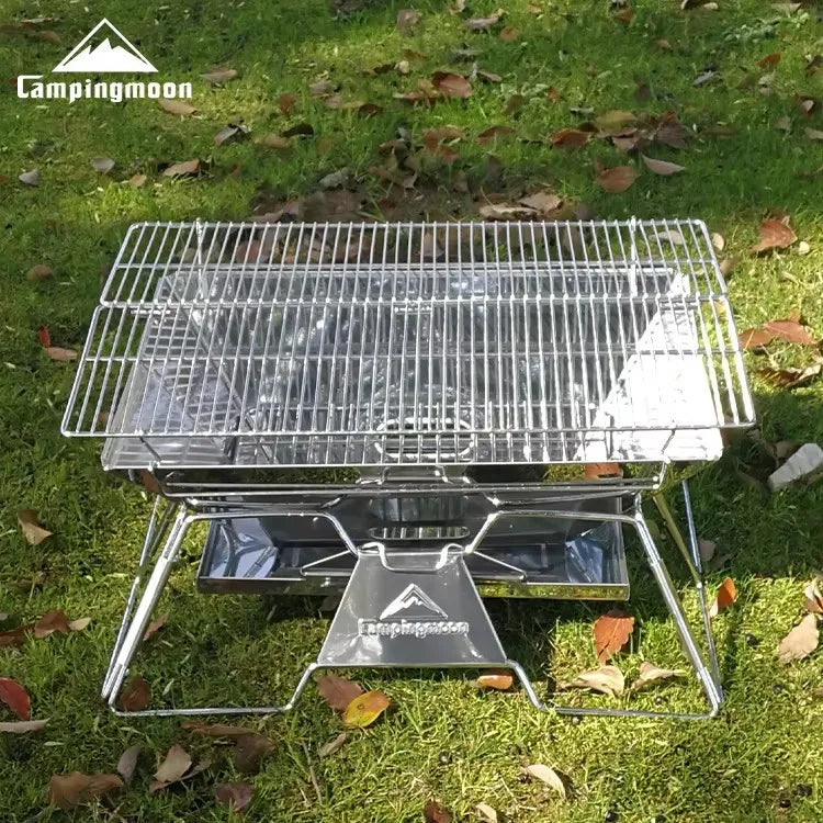 Portable Stainless Steel Barbecue Grill