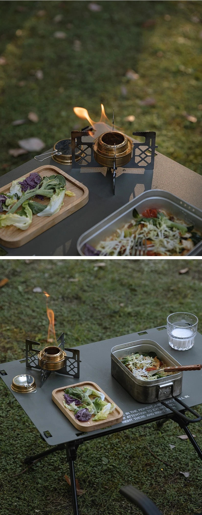 Alcohol Furnace For Camping