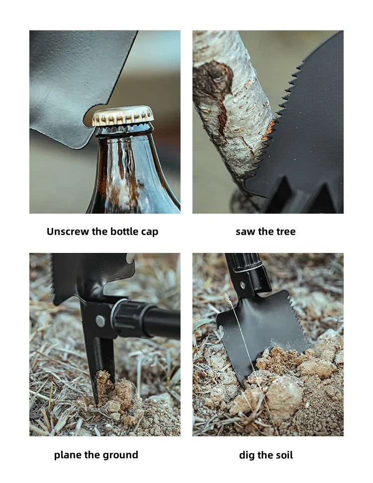 Multifunctional Shovel Tool For Camping