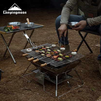 Portable Stainless Steel Barbecue Grill