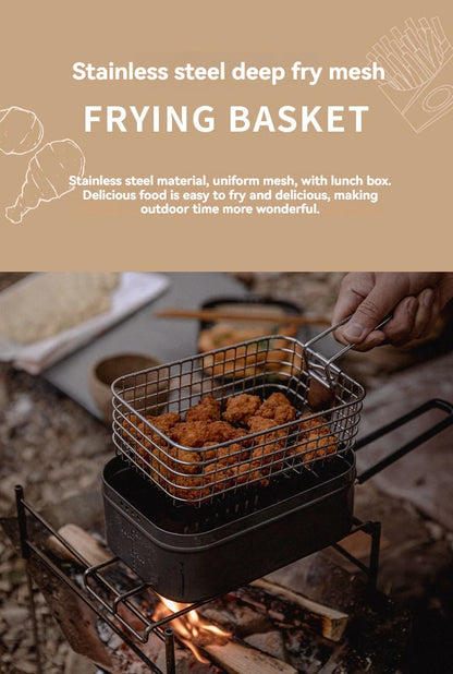 Outdoor Frying Basket