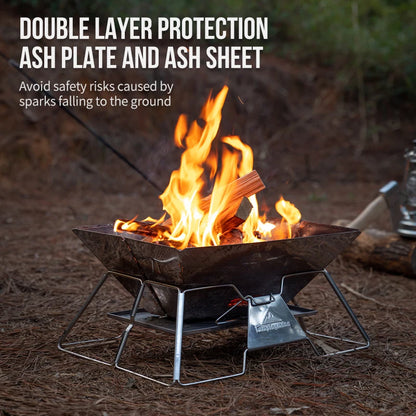 Portable Stainless Steel Barbecue Grill