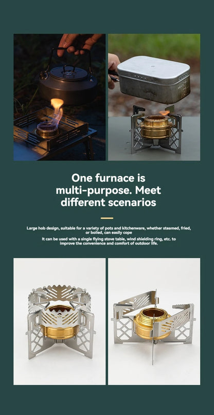 Alcohol Furnace For Camping