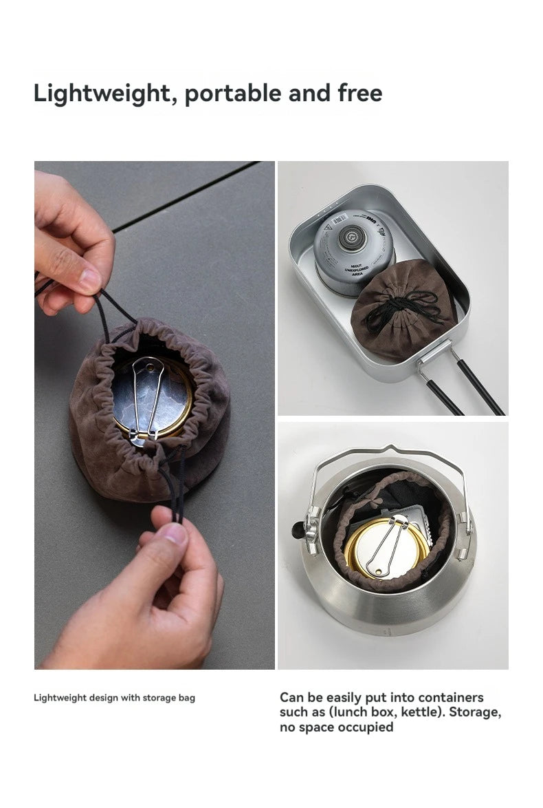 Alcohol Furnace For Camping