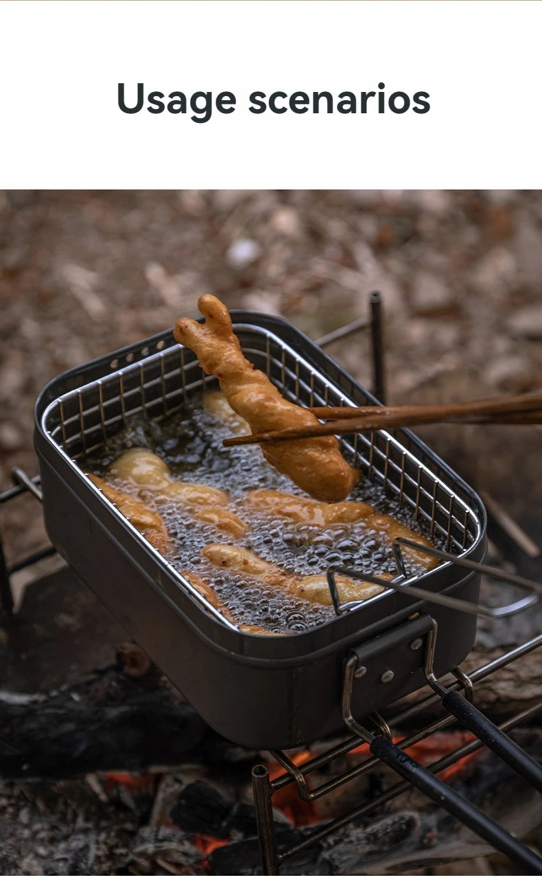 Outdoor Frying Basket