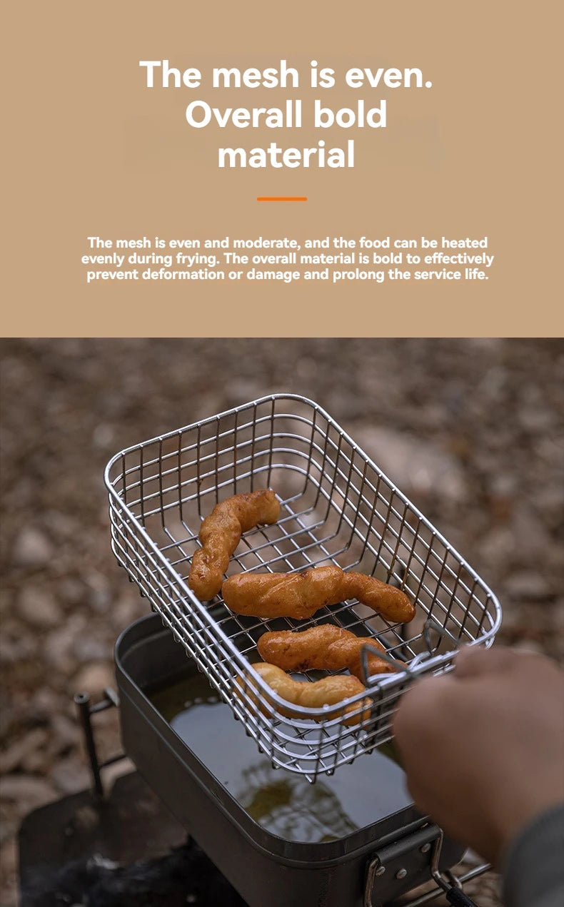 Outdoor Frying Basket