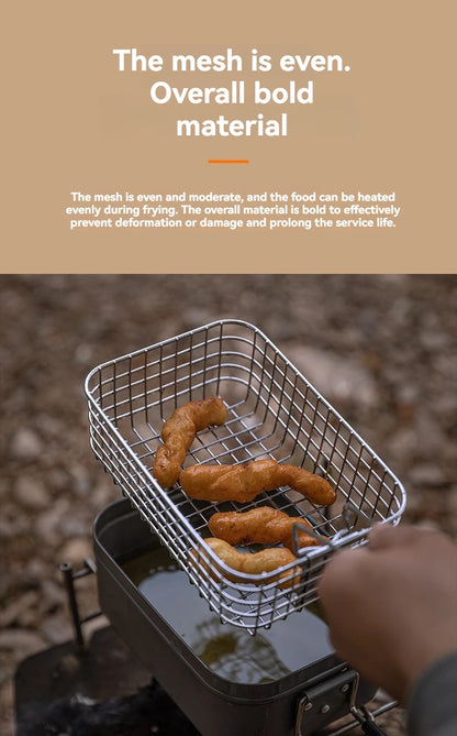 Outdoor Frying Basket
