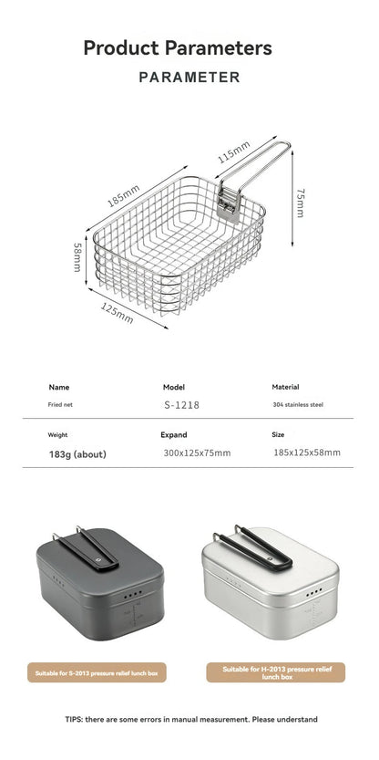 Outdoor Frying Basket