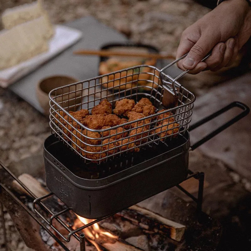 Outdoor Frying Basket