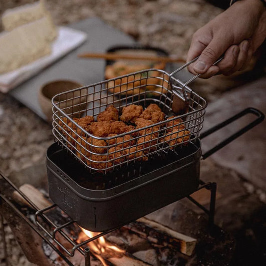 Outdoor Frying Basket