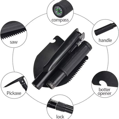 Multifunctional Shovel Tool For Camping